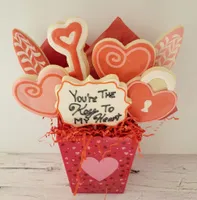 You're The Key to My Heart - Cookie Bouquet