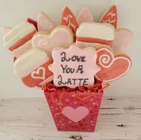 Love You A Latte - Cookie Bouquet