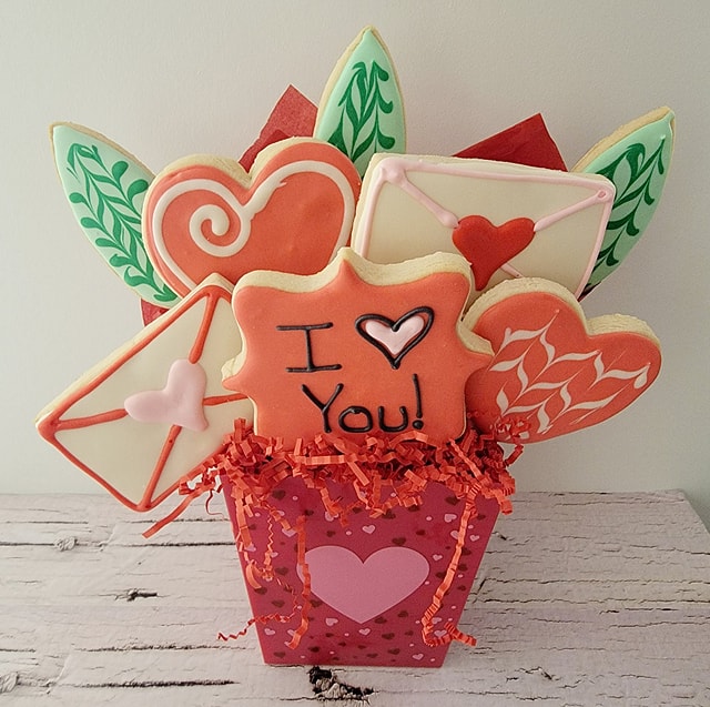 Love Letter - Cookie Bouquet