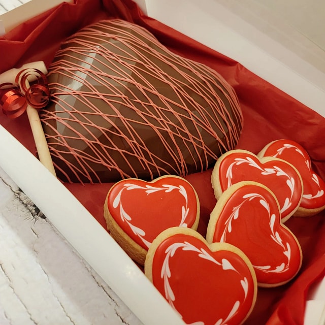 Chocolate Smashable Heart & Sugar Cookies