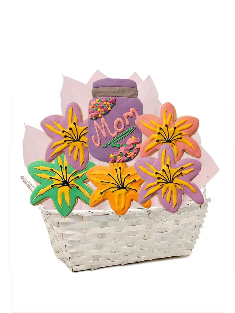 Mother's Day Lily Sugar Cookie Bouquet