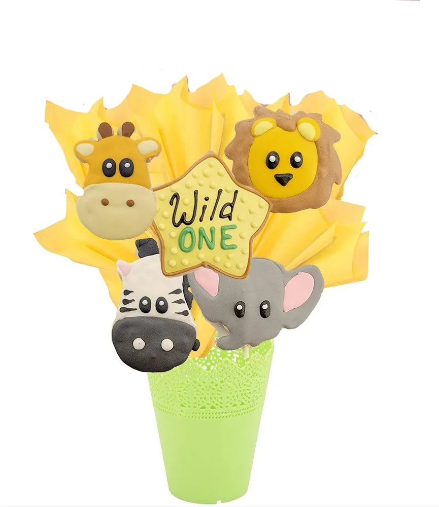 WILD ONE Cookie Bouquet