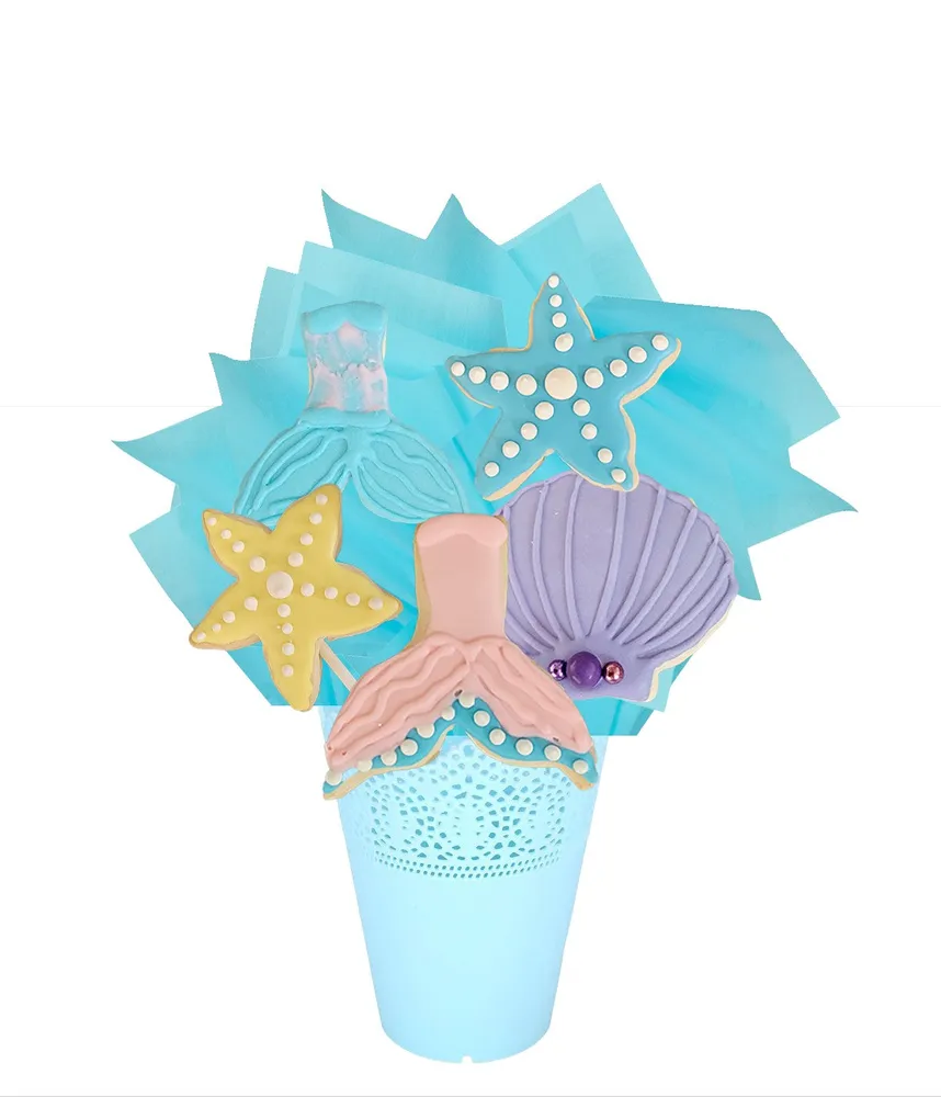 Under the Sea Themed Cookie Bouquet