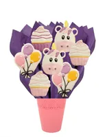 Unicorn and Cupcakes Themed Cookie Bouquet