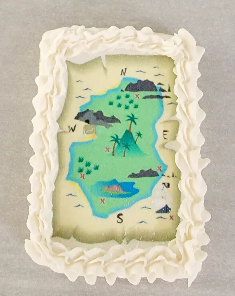 Treasure Map Cookies