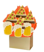 Pizza Beer Party Cookie Bouquet