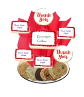 Custom Corporate Cookie Tray Bouquet