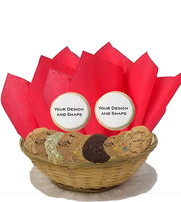 Design Your Own Cookie Basket 2 or 7 Sugar Cookies