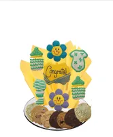 Happy Baby Cookie Tray Bouquet