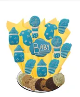 Bouncing Baby Boy Cookie Tray Bouquet