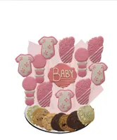 Bouncing Baby Girl Cookie Tray Bouquet