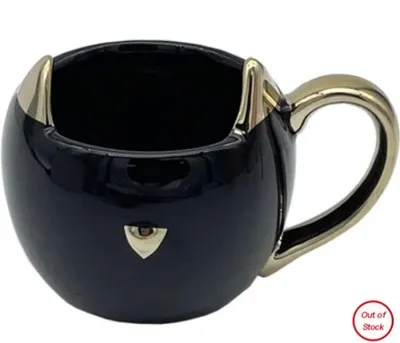 Ceramic Metallic Cat Mug