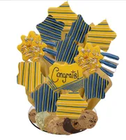 Congratulations Shooting Star Cookie Tray Bouquet