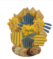 Congratulations Shooting Star Cookie Tray Bouquet