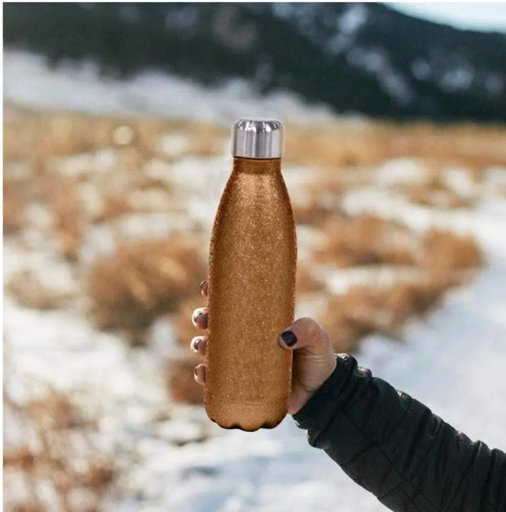 17oz Vacuum Insulated Stainless Steel Water Bottle- Gold