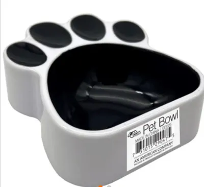 Paw Shaped Dog Bowl