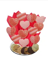 Queen of Heart Cookie Tray Bouquet