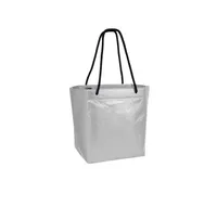 Silver reusable bag