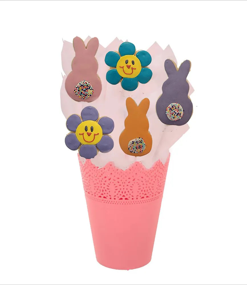 Daisy Bunnies - Cookie Bouquet