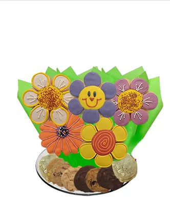 Spring Fling Cookie Tray Bouquet