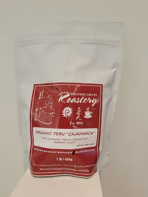 Sunstone 1lb Coffee  Organic Peru "Cajamarca"