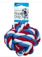 Twisted Knot Rope Dog Toy