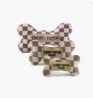 Checker Chewy Vuiton Bones