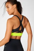 Fabletics No-Bounce Sports Bra Zip-Up Womens Size