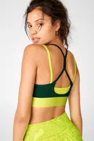 Fabletics Poppy Seamless Sports Bra II Womens  Size