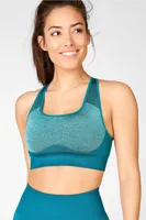 Fabletics Dot Seamless Sports Bra Womens  Size