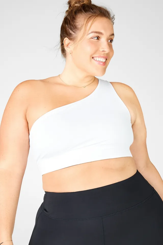 Fabletics Sports Bra Antonia Midi Womens White Size XL  Womens workout  outfits, Fitness fashion, Yoga clothes