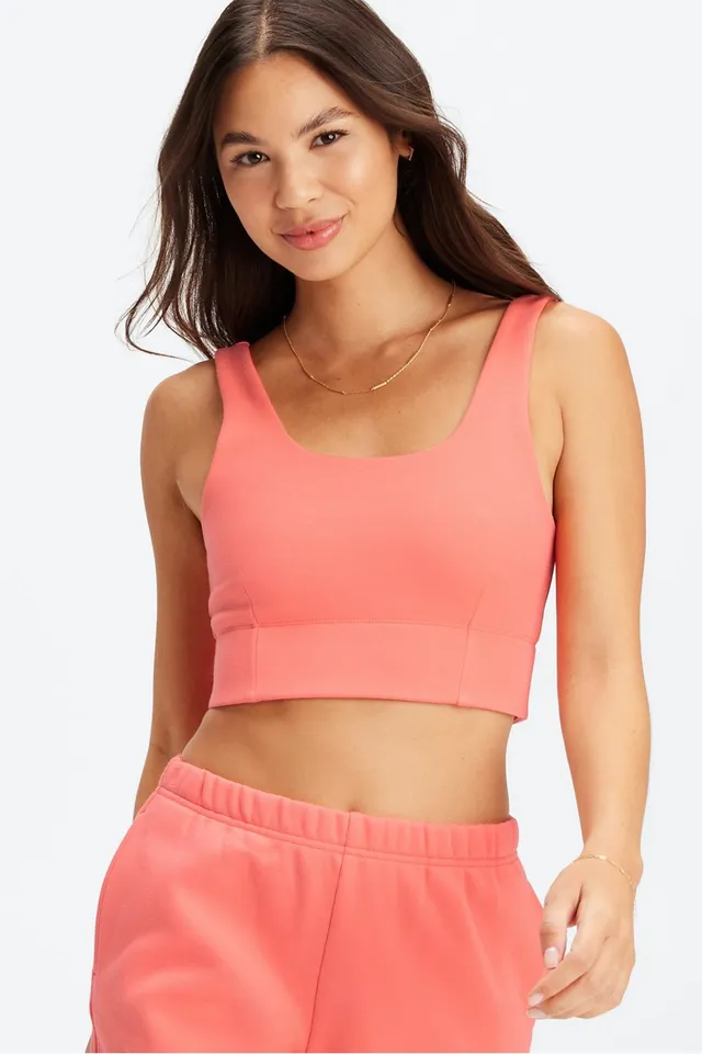 Fabletics No-Bounce Sports Bra Womens pink Size