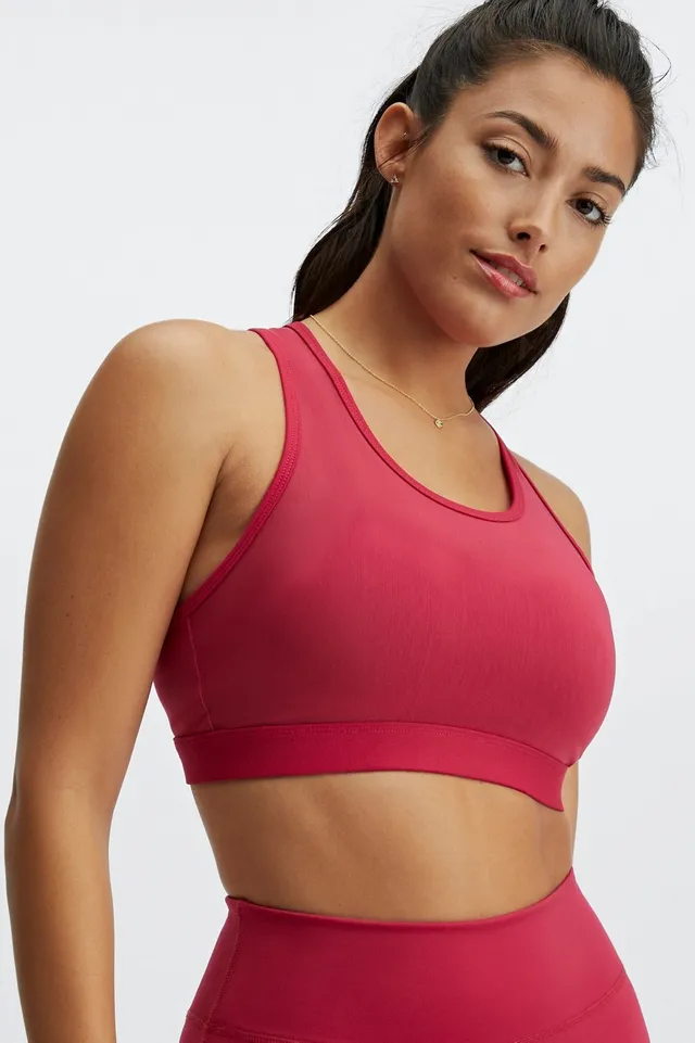 Fabletics All Day Every Day Bra Womens Light Teak Size XXS