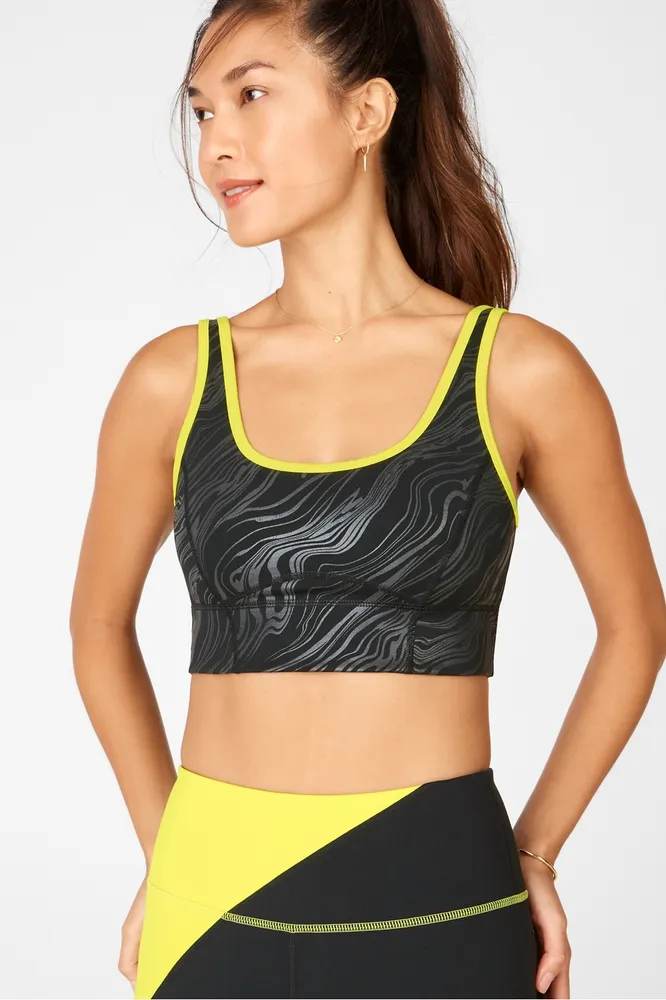 Fabletics Trinity High Impact Sports Bra, Black, XXS : : Fashion