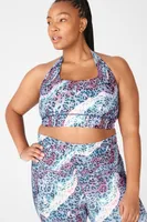 Fabletics Harlow Halter Reversible Sports Bra Womens plus Size