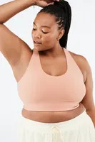 Fabletics Simone SculptKnit Reversible Midi Bra Womens plus Size