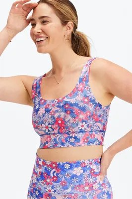 Fabletics Harlyn Midi Medium Impact Sports Bra Womens Size