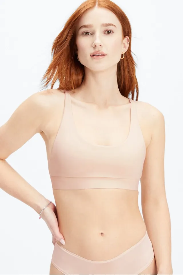 Fabletics Fine Touch Scoop Neck Bralette Womens Shade Size