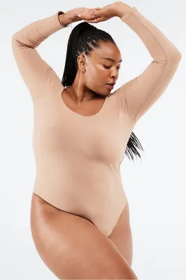 Headliner Shaping Open Bust Thong Bodysuit - Fabletics