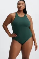 Fabletics Lillian Cut-Out Bodysuit Womens  plus Size