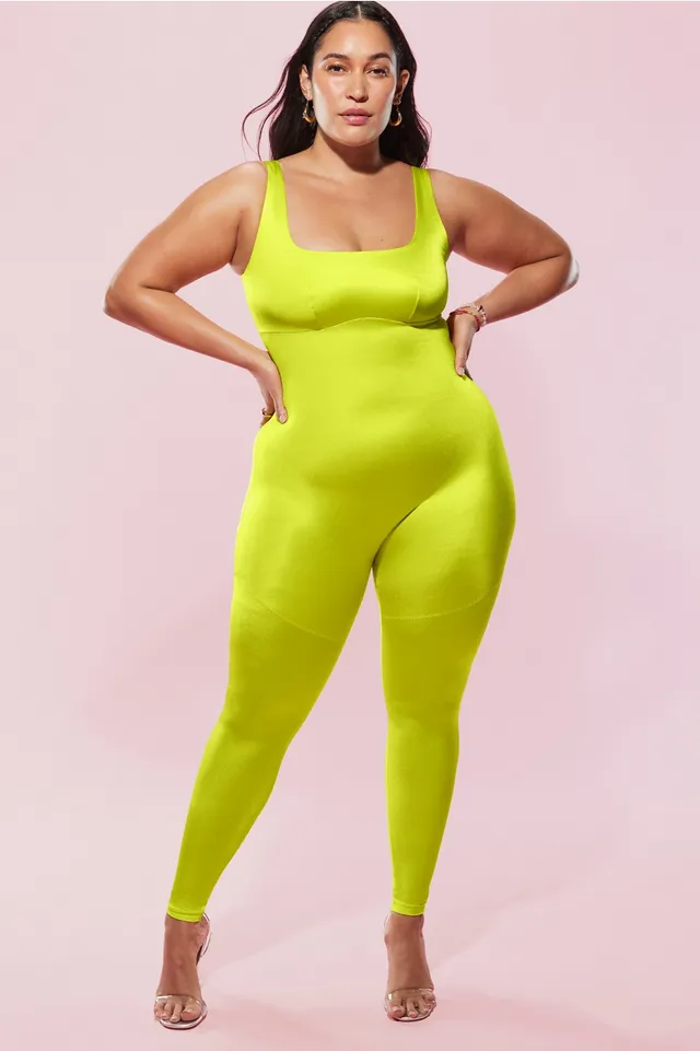 Fabletics Headliner Shaping Catsuit Womens green Size