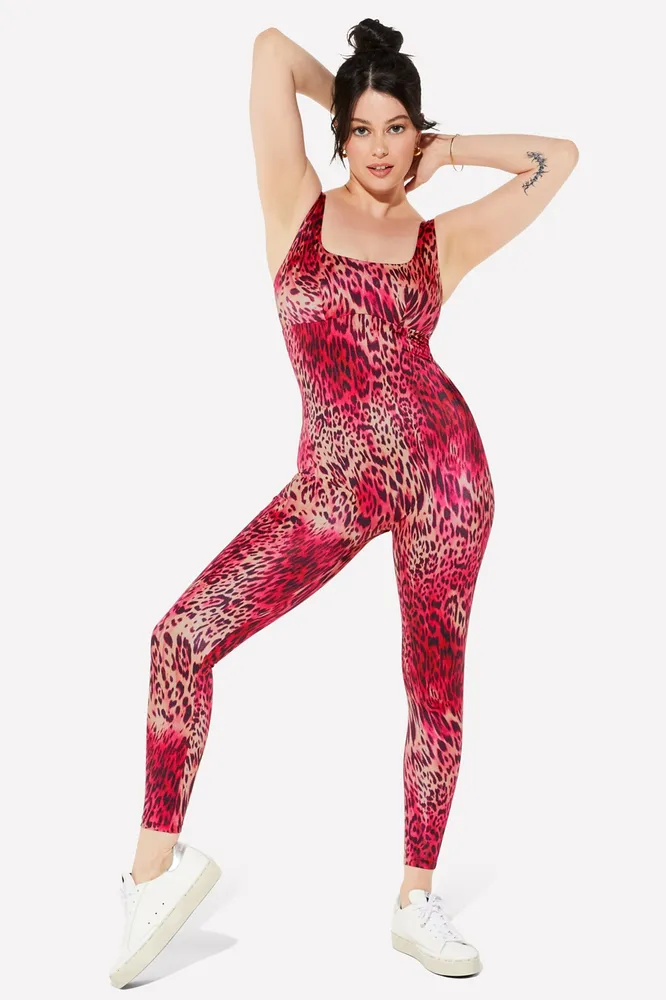 Fabletics Headliner Shaping Catsuit Womens Yitty Kitty Size