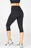 Fabletics High-Waisted PureLuxe Contour Crop Womens  Size