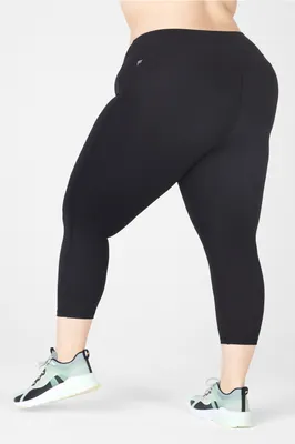 Fabletics Mid-Rise PureLuxe Capri Womens  plus Size