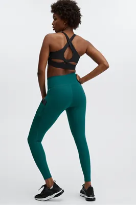 Fabletics Exert Womens black/green Size Osfm