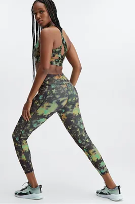 Fabletics, Pants & Jumpsuits, Fabletics Pink Grey Camo Leggings