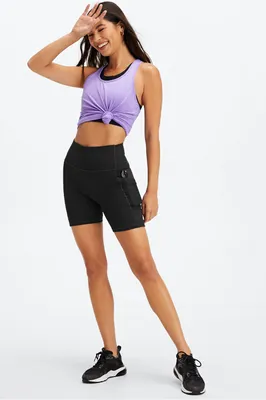 Fabletics Pumped Womens black/purple Size Osfm