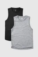 Fabletics Men Front Row Sleeveless Tee male Size Osfm