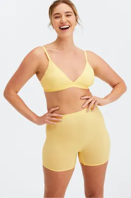 Fabletics Fine Touch Short Womens yellow Size