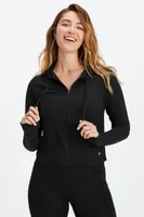 Fabletics Oasis Cropped Hoodie Womens Size